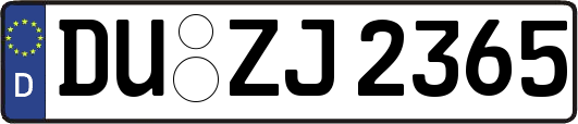 DU-ZJ2365