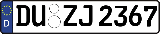 DU-ZJ2367