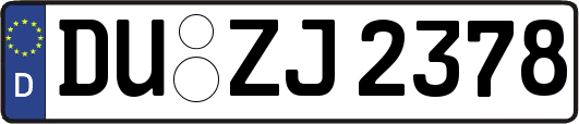 DU-ZJ2378