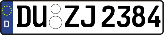 DU-ZJ2384