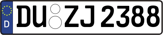 DU-ZJ2388