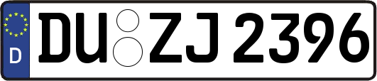 DU-ZJ2396