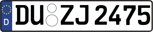 DU-ZJ2475