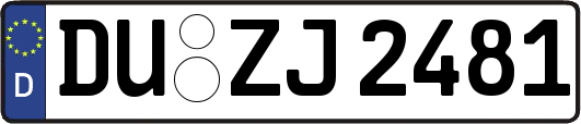DU-ZJ2481