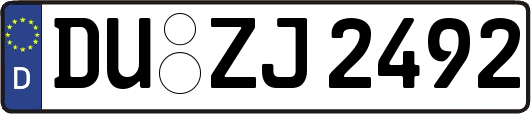 DU-ZJ2492