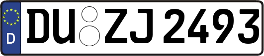 DU-ZJ2493