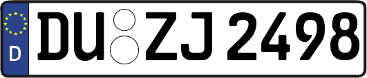 DU-ZJ2498