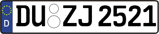 DU-ZJ2521