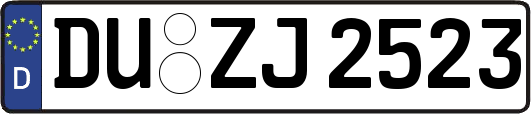DU-ZJ2523