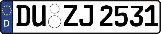 DU-ZJ2531