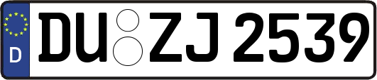 DU-ZJ2539