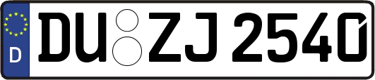 DU-ZJ2540