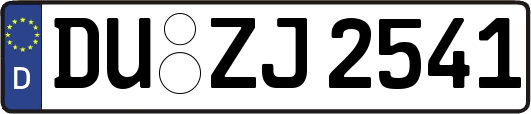 DU-ZJ2541