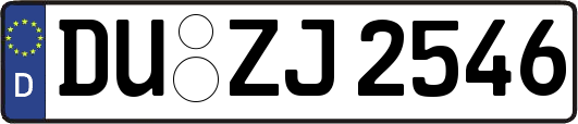 DU-ZJ2546