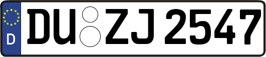 DU-ZJ2547