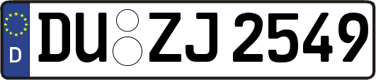 DU-ZJ2549