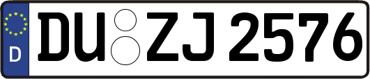 DU-ZJ2576
