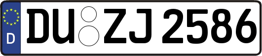 DU-ZJ2586