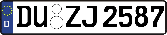 DU-ZJ2587