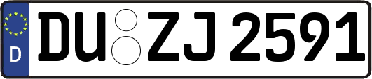 DU-ZJ2591