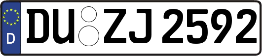DU-ZJ2592