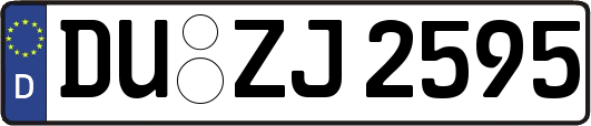 DU-ZJ2595