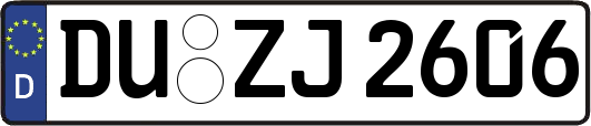 DU-ZJ2606