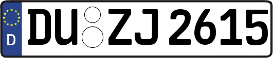 DU-ZJ2615