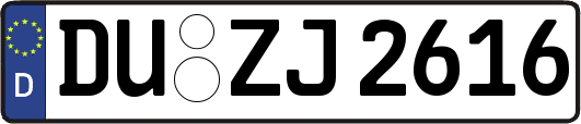 DU-ZJ2616