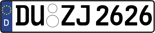 DU-ZJ2626