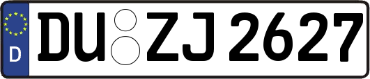 DU-ZJ2627