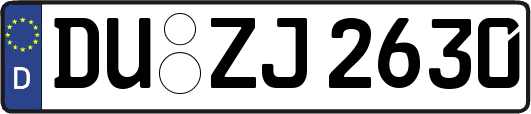 DU-ZJ2630