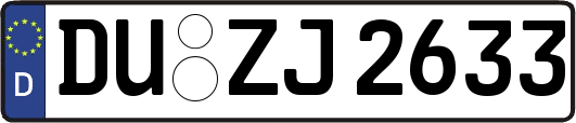 DU-ZJ2633