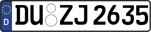 DU-ZJ2635