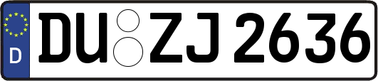 DU-ZJ2636