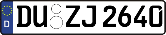 DU-ZJ2640