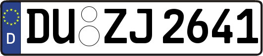 DU-ZJ2641
