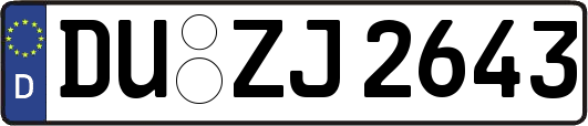 DU-ZJ2643