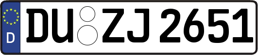 DU-ZJ2651