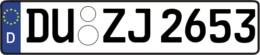DU-ZJ2653