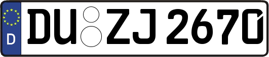 DU-ZJ2670
