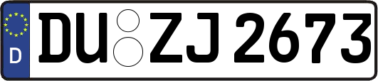DU-ZJ2673