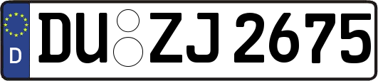 DU-ZJ2675