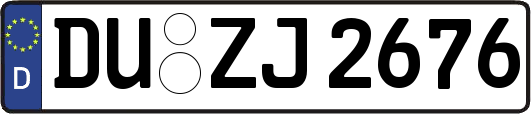 DU-ZJ2676
