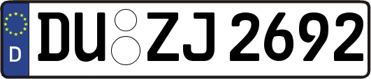 DU-ZJ2692