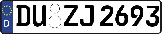 DU-ZJ2693