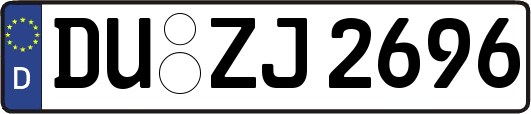 DU-ZJ2696
