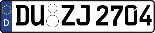 DU-ZJ2704