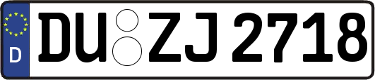 DU-ZJ2718
