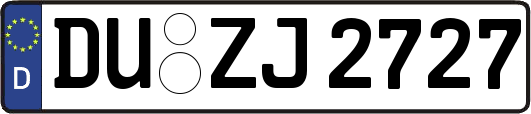 DU-ZJ2727